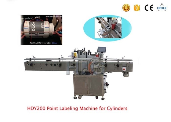China Ronde Flessensticker Etiketteringsmachine, Automatische Etiket Plakkende Machine 220V 50/60HZ leverancier