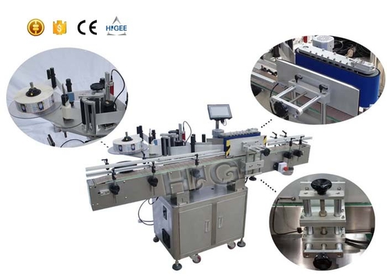 China PLC Ahesive Automatische Fles Etiketteringsmachine 60-350pcs/Min Gediplomeerd Snelheidsce leverancier