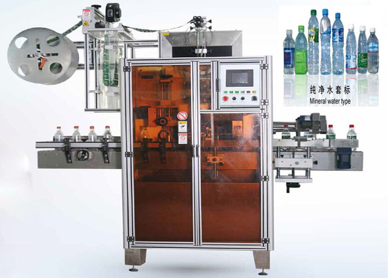 China 5,5 kW-de Koppen krimpen Koker Etiketteringsmachine met Enige Hoofd/Twee Hoofdenaandrijving leverancier