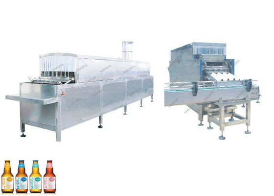 China Bier Automatische Flessenspoeler 2.2KW leverancier