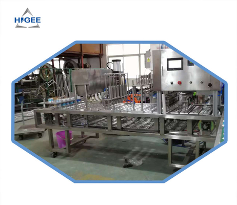 China Machine van het roestvrij staal5kw de Automatische Flessenvullen voor Yoghurt het Vullen leverancier