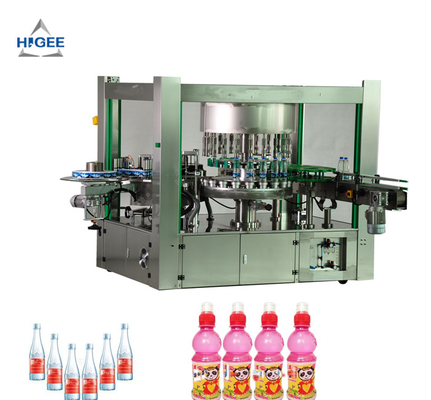 China Roterende Hete Smeltingslijm Etiketteringsmachine In drie stadia voor HUISDIEREN Ovale Ronde Flessen leverancier