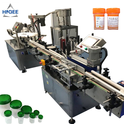 China Farmaceutische Vloeibare Automatische Flessenvullenmachine met Polypropyleenkappen leverancier