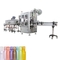 Pvc-de koker krimpt instrument etiketteringsmachine voor ronde het tinblikken van de flessenglasfles leverancier