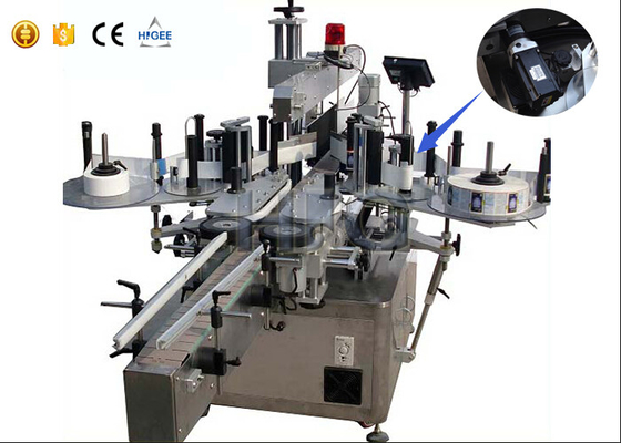 China Dubbele Zijsticker Etiketteringsmachine, Ronde/Vierkante Fles Etiketteringsmachine  leverancier