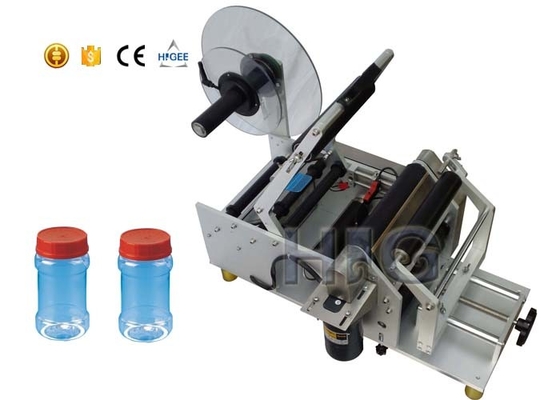 China Handstroop bopp etiketteringsmachine semi automatische zelfklevende stok leverancier