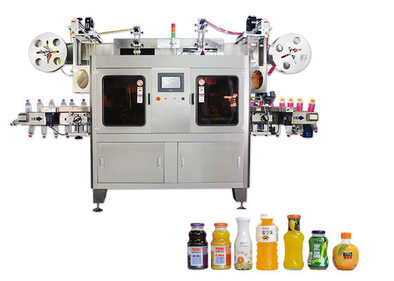 China Pvc van de glaskruik krimpt Koker Etiketteringsmachine, krimpt volledig Automatische Etiketmachine leverancier