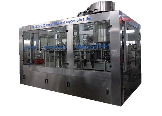 China 3IN1 automatisch Water die en het Afdekken Machine12000bph Compacte Structuur vullen leverancier
