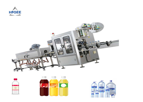 China Krimp het Flessenvullen die van de Kokerwijn en Etiketteringsmachine Dubbel Hoofd afdekken leverancier