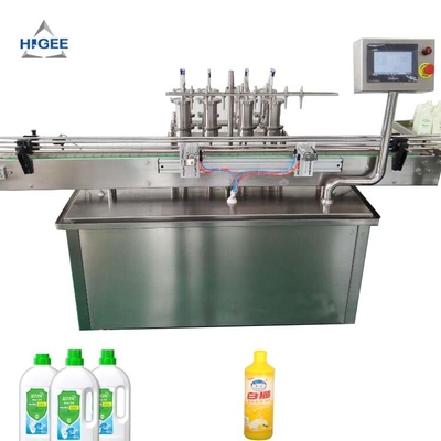 China 400ml van de het Flessenvullenmachine van het flessenvolume de Vloeibare Elektrocontrole 850 Kg Gewichts leverancier