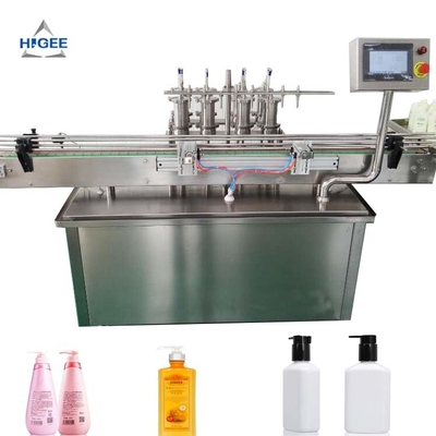 China De plastic Detergent Fase van de het Flessenvullenmachine 380v 50hz 3 van de Vullende Machineshampoo leverancier