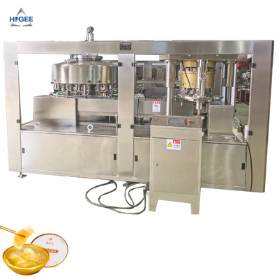 China Komtype automatische cubilose vloeibare het vullen verzegelende machine kleine inblikkende machine leverancier
